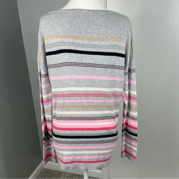 Talbots || Striped Sweater Size M - Picture 4 of 6